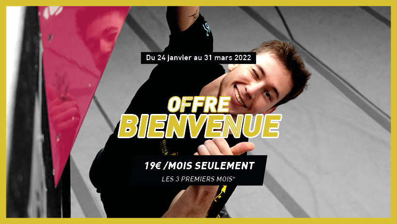 Offre Bienvenue : 19€ les 3 premiers mois !